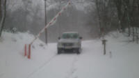 Extremer Schneefall